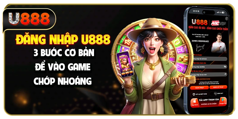 Đăng Nhập U888 | 3 Bước Cơ Bản Để Vào Game Chớp Nhoáng